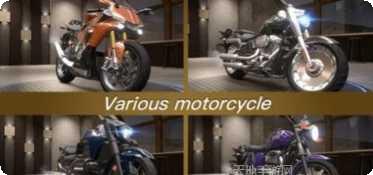 摩托车驾驶员竞速比赛