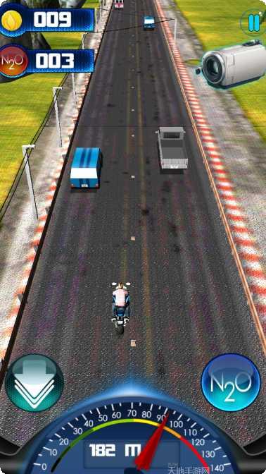 城市摩托特技赛车模式
