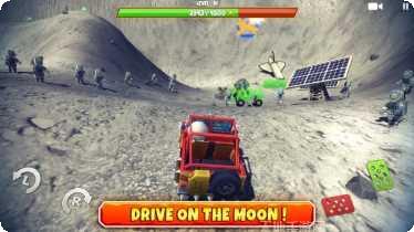 僵尸越野穿越游乐园玩法