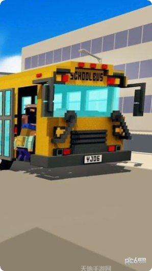 校车模拟器块状世界玩法介绍