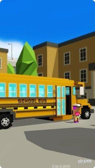 校车模拟器块状世界最新版本