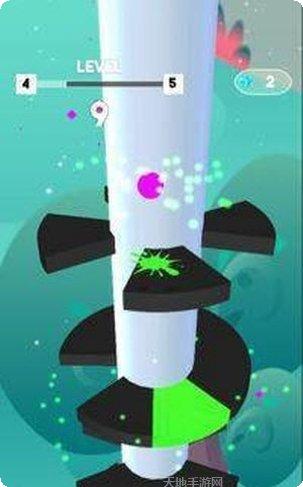 超级螺旋跳球玩法攻略