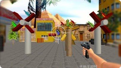 瓶子射击能手怎么玩