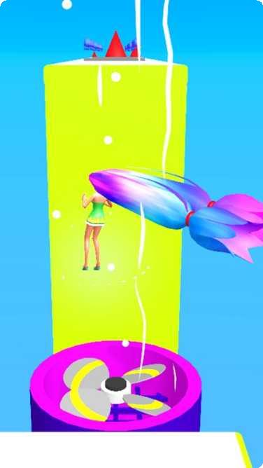 长发我最美跑酷攻略