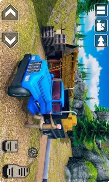 卡车货物山地驾驶挑战