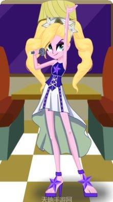 时尚女孩的装扮秀换装游戏