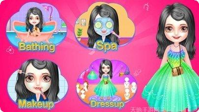 时尚女孩的装扮秀角色创建