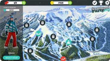 滑雪派对2世界巡演道具收集