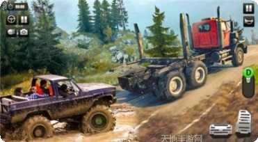 卡车拖车越野冒险