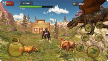 飞行恐龙机器人冒险