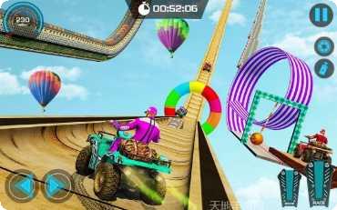 巨型坡道赛车不可能的赛道3D攻略