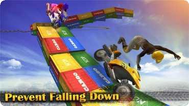 坡道摩托特技游戏下载