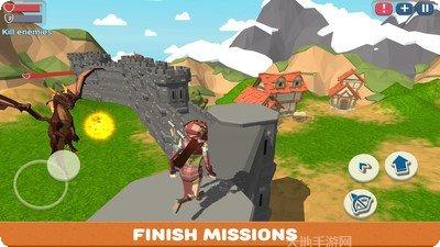 弓箭手英雄3D角色选择