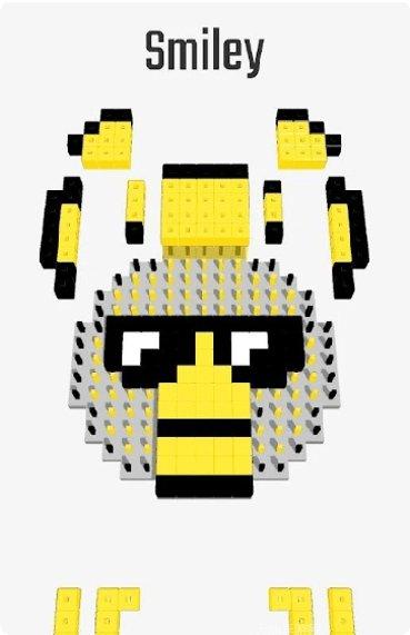 杂乱的像素方块挑战