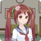 动漫女孩高中老师