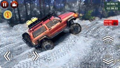越野4x4越野车模拟器玩法介绍