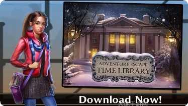 冒险逃跑时间图书馆攻略