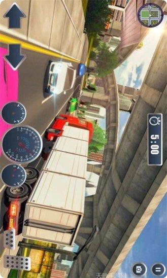 卡车运输城市交通管理