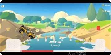 山坡大道爬山游戏攻略