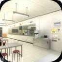 从学校的食堂脱出