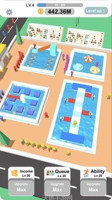 放置水上滑行趣味挑战