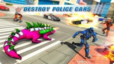 机器人城市英雄打击游戏下载