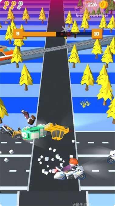 汽车赛道冲刺比赛模式