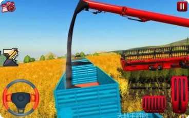拖拉机耕作司机农田挑战