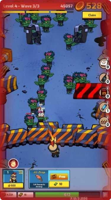 僵尸空闲防御攻略