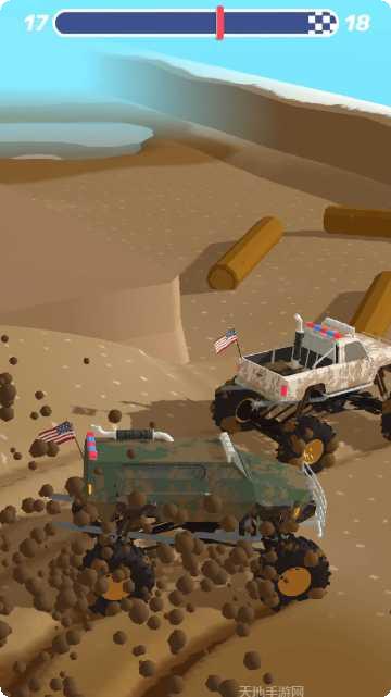 泥地越野大乱斗游戏攻略