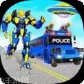 警车机器人汽车