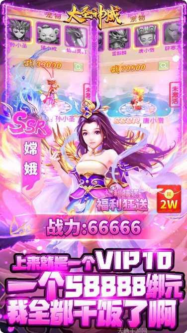 大圣神威BT送2000白漂玩法