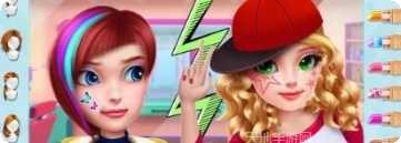 可可公主滑板女孩技巧