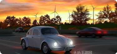 驾驶区域德国风景旅行