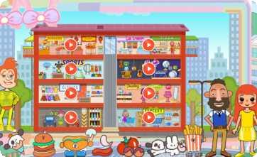 公主城堡商场购物服装搭配