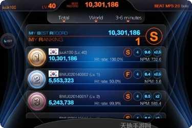 Beatstar触摸你的音乐玩法