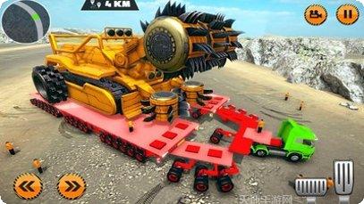 重型货物牵引车模拟驾驶