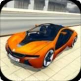 极端赛车高速行驶