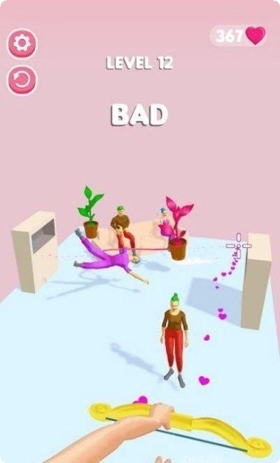 丘比特爱心射击玩法介绍