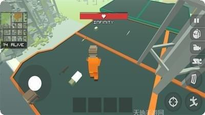 像素人3D吃鸡玩法