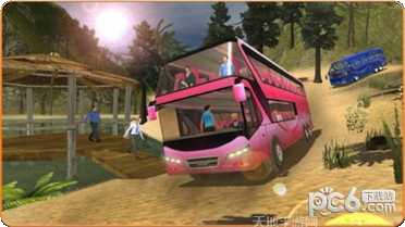 越野客车冒险挑战