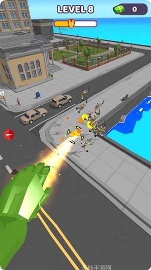 钢铁人城市射击玩法介绍