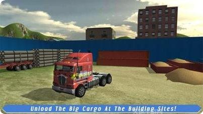 货运卡车机器人驾驶模拟