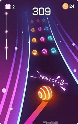 舞蹈之路彩球跑技巧分享