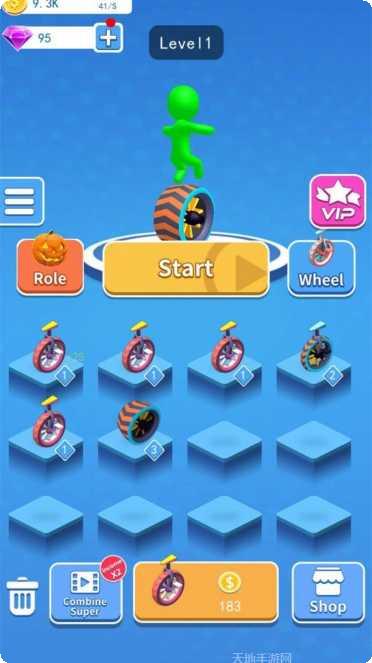 涡轮速滑竞赛玩法