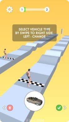 人类跑步游戏角色