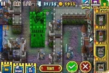 要塞围城建筑布局