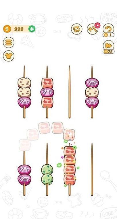 BBQ排序拼图攻略