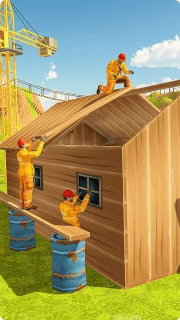 丛林小屋建造视频