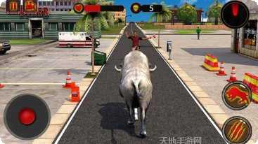 愤怒的水牛攻击游戏攻略